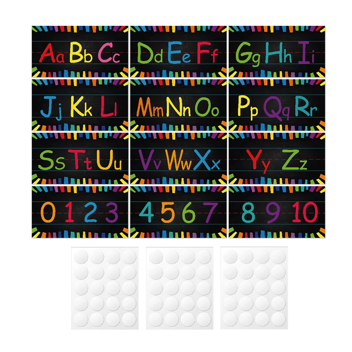 

Настенные постеры с алфавитом и цифрами