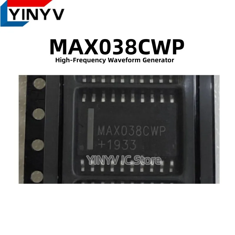 

Free shipping 1-5Pcs MAX038CWP MAX038CWP+ MAX038 SOP20 High-Frequency Waveform Generator Chipset Original New 100% quality