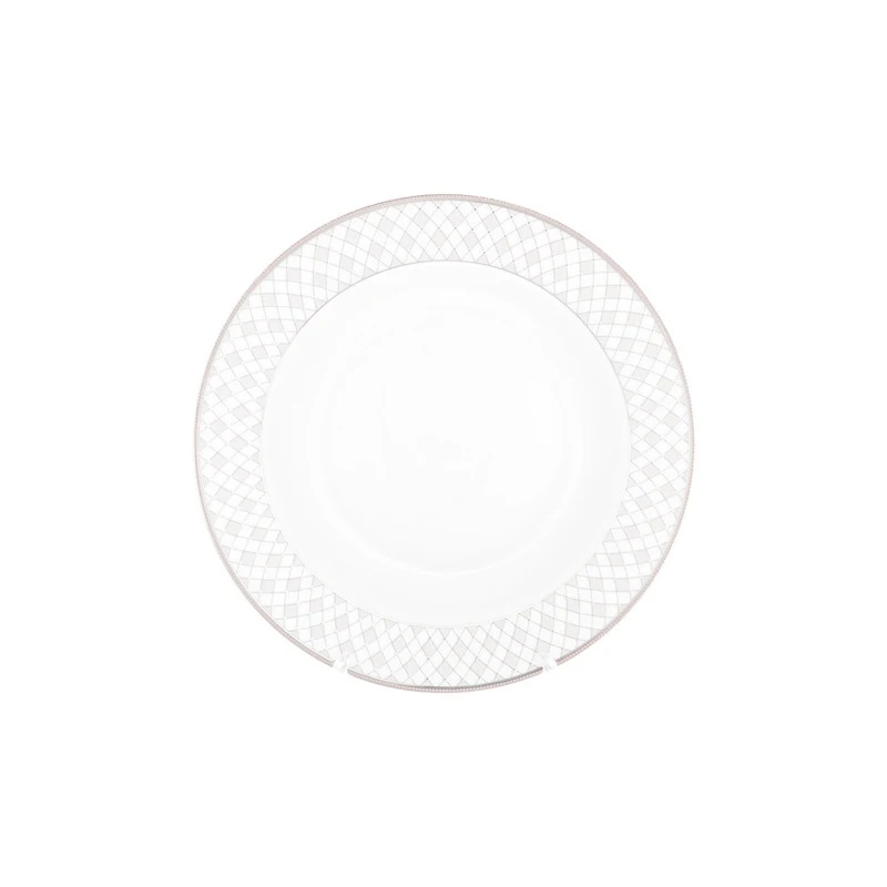 Тарелка глубокая Repast Серебряная сетка, 22.5 см
