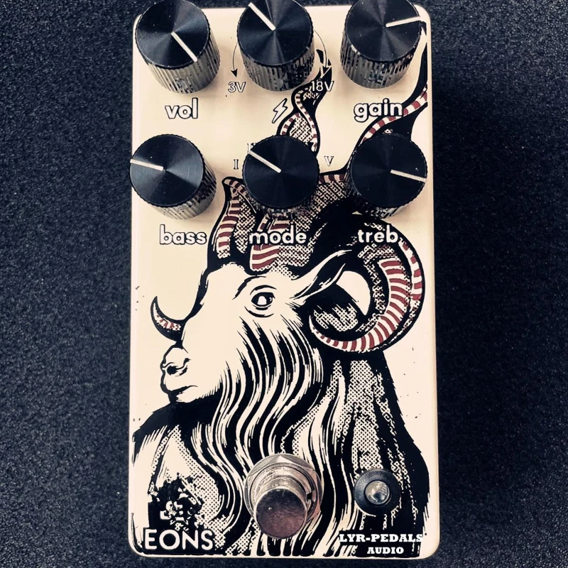 Электрогитара Rock FUZZ Fazzi Устройство с монолитным эффектом в пятидесятых режимах