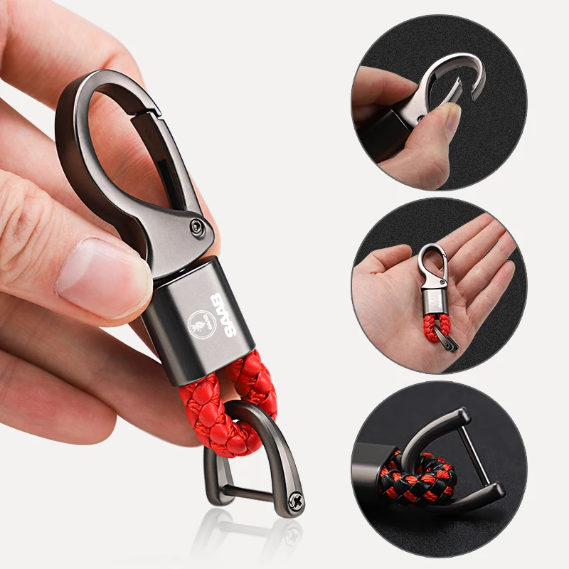 Настраиваемый брелок для ключей автомобиля из цинкового сплава кольцо