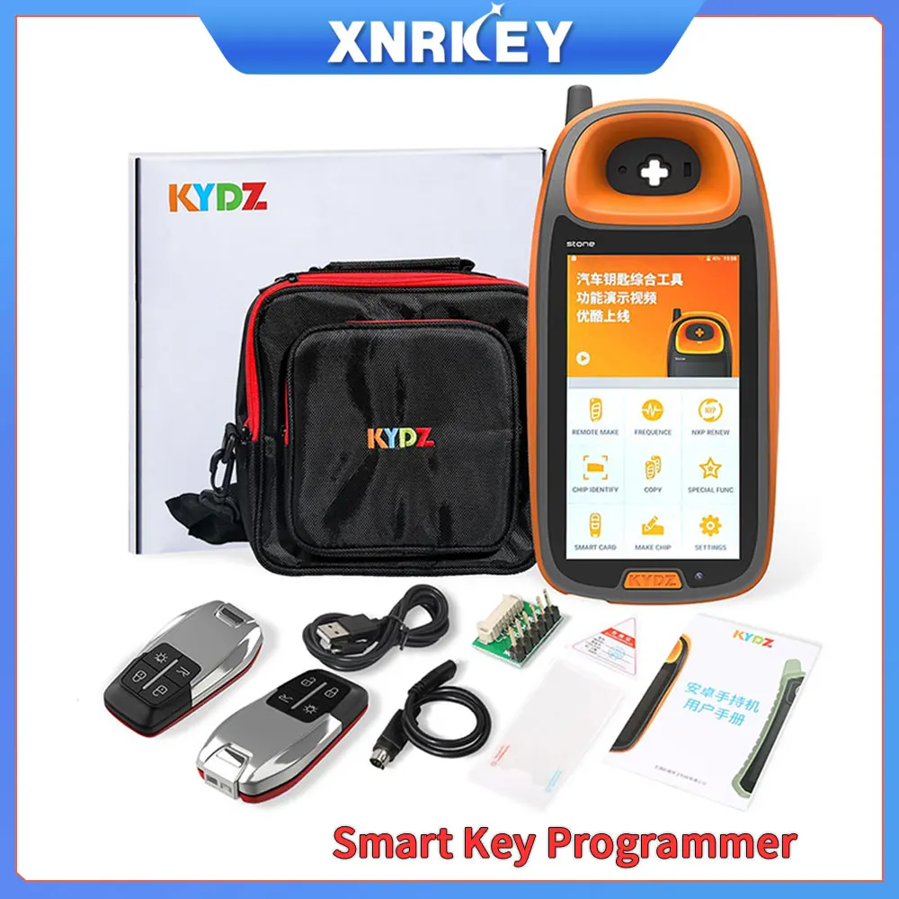 

KYDZ Smart Key Programmer Android Handheld Supports Remote Test Frequency-Refresh Generate Chip Recognition-Smart Card Gen