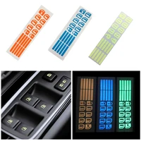 hot lifter fluorescent auto accessories car sticker window button decals luminous