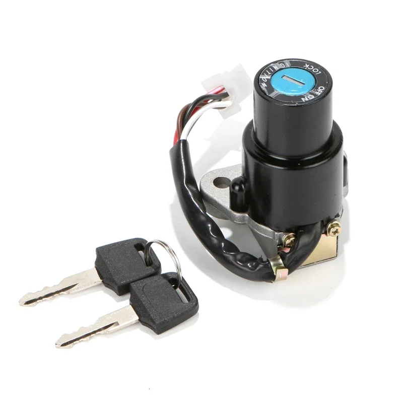 

For Kawasaki KLR-650 KLR 650 KLR650 1987-2007 Motorcycle Ignition Switch Lock with Key Set Electric Door Lock 6 Wires