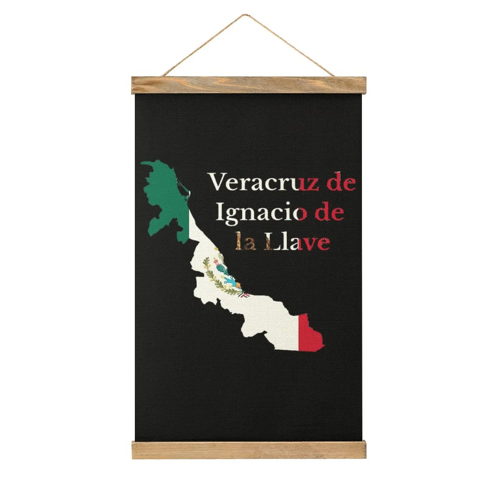 

Veracruz State Map Mexico Canvas Hanging Picture Funny Graphic Painting Restaurant Picture Hanging Humor Graphic Style Hang Pict