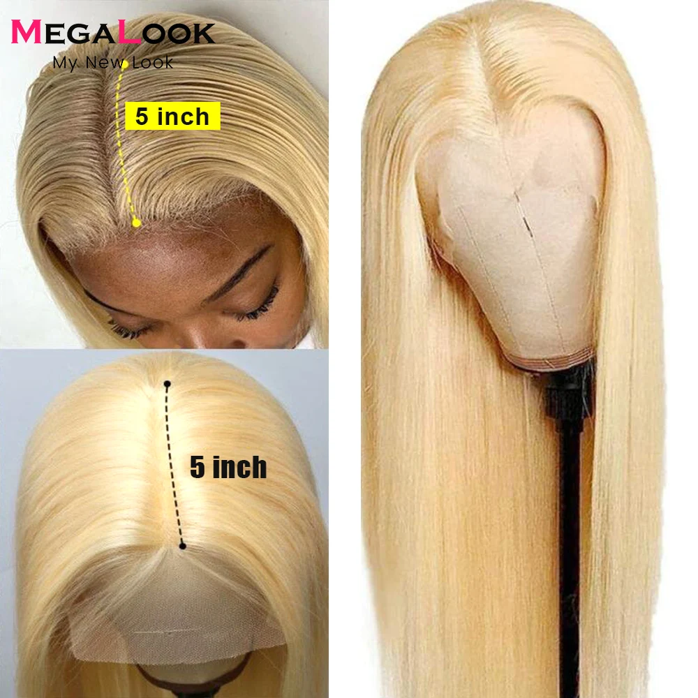 

613 медовые светлые кружевные передние парики из человеческих волос для женщин парик с застежкой 4x4 бразильские прямые человеческие волосы T часть фронтальный парик 30 дюймов