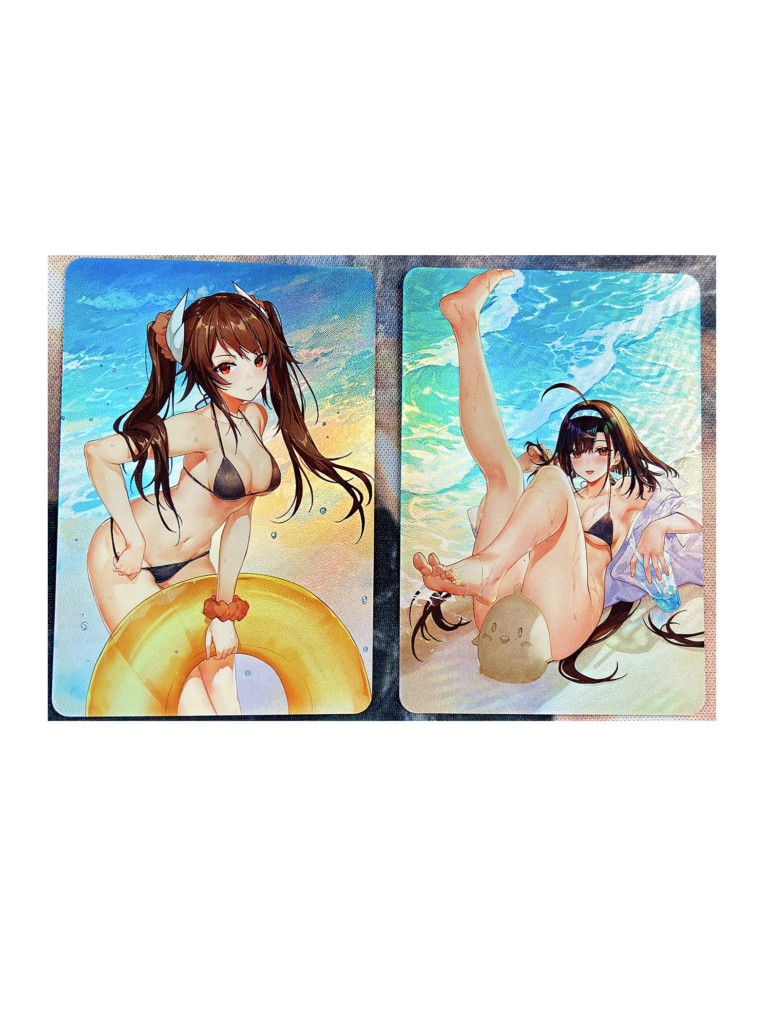 

2 шт./компл. ACG красавица коготь Лейн корабль девушка независимость энергия сексуальные девушки Хобби Коллекционные игры аниме коллекционны...