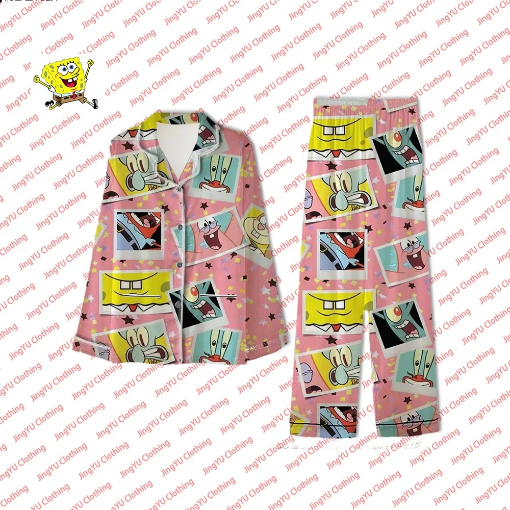 Летняя Милая Пижама с героями мультфильмов Модная и удобная повседневная