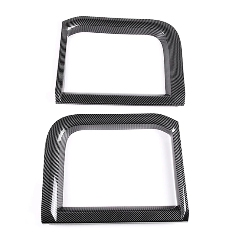 

Car Inner Rear Window C-Pillar Decoration Frame Stickers For Land Rover Defender 110 2020-2022