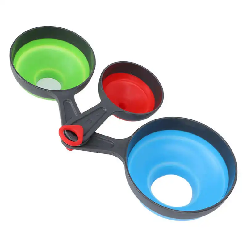 

Canning Funnel 3 Different Colors Jar Funnel for Perfume for Food for Powder