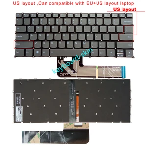 Image for New US Keyboard with-Backlit without-frame for Len 
