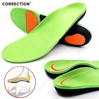 correction orthopedic shoes sole insoles for shoes arch foot pad xo type leg flat foot arch support eva sports shoes inserts