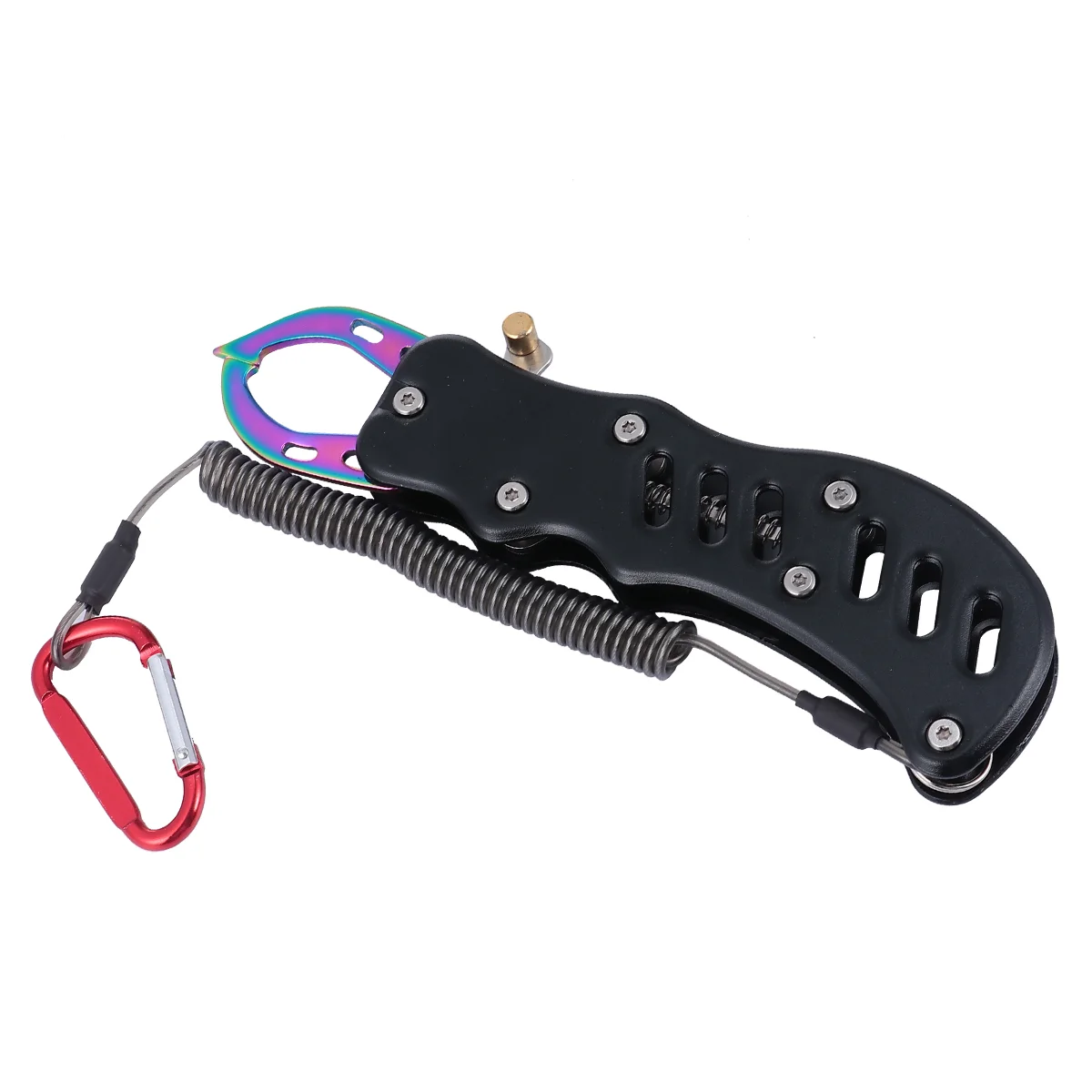 

Multifunction Fish Controller Gripper Fishing Lip Grips Fishing Supplies (Black)
