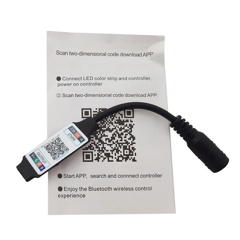 Мини RGB-Лента светодиодная с поддержкой Bluetooth USB 5 В 12 24 постоянного тока |