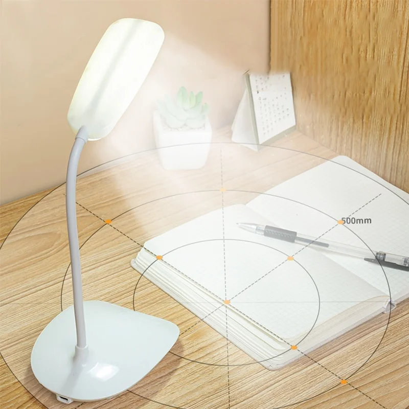 

Charging Study Student Rechargeable Lamps Lights Reading Desk 3-level Protection Lamp Night Table Light Dimmable Eye