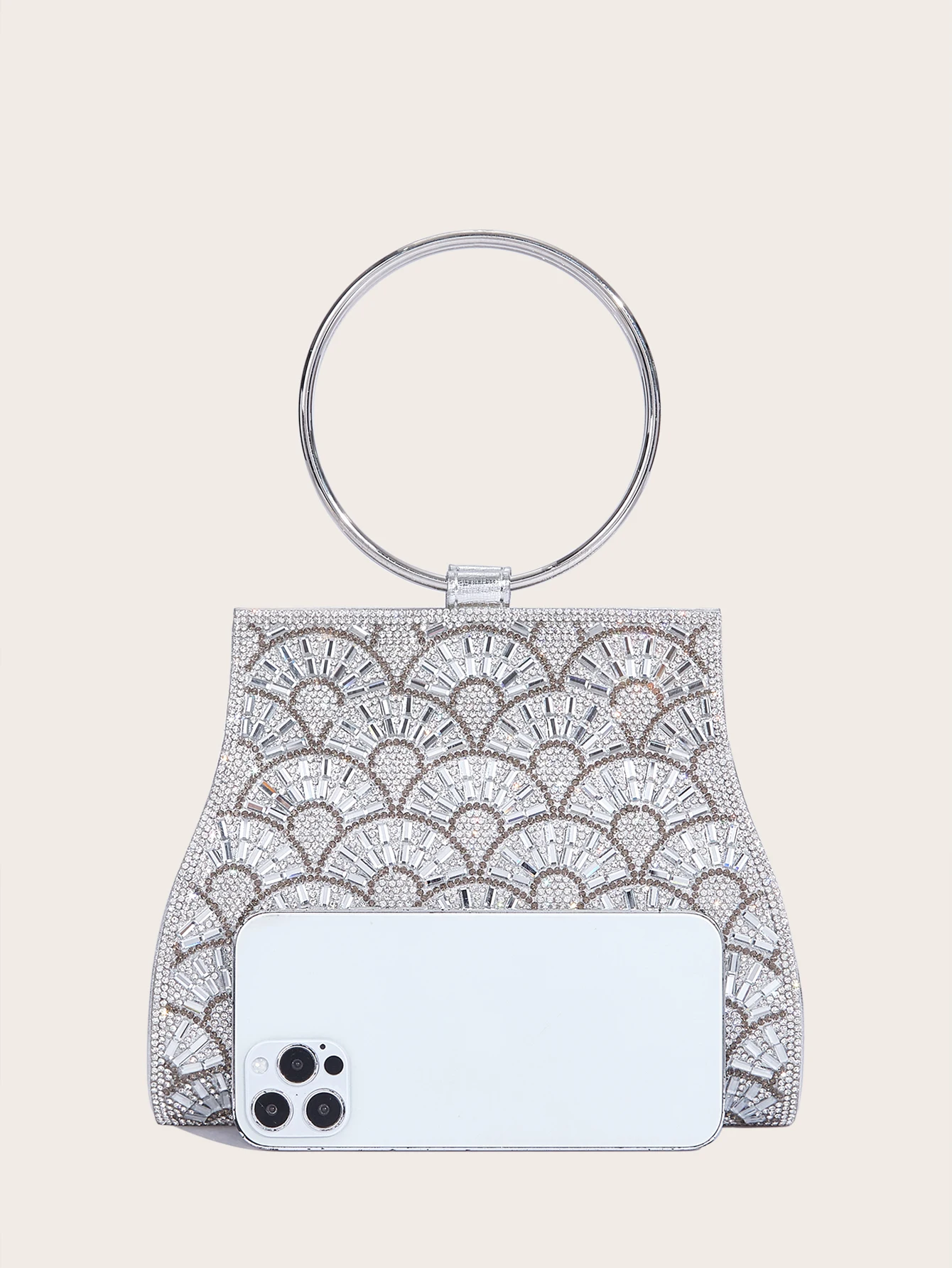 Модная Свадебная Вечерняя Сумка Серебряная Из Искусственной Кожи Женская На