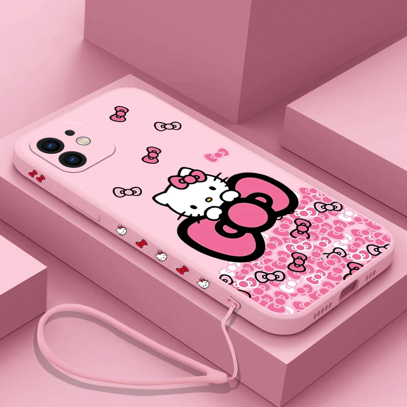 

sanrio hello kitty Silicone Case For Samsung A81 A53 A50 A12 A22S A52 A52S A51 A72 A71 A32 A22 A20 A30 A21S A12 A02S A11 4G 5G