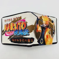 naruto wallet female coin purse new anime youth card holder bag wallet student ninja peripheral logo pu leather coin purse