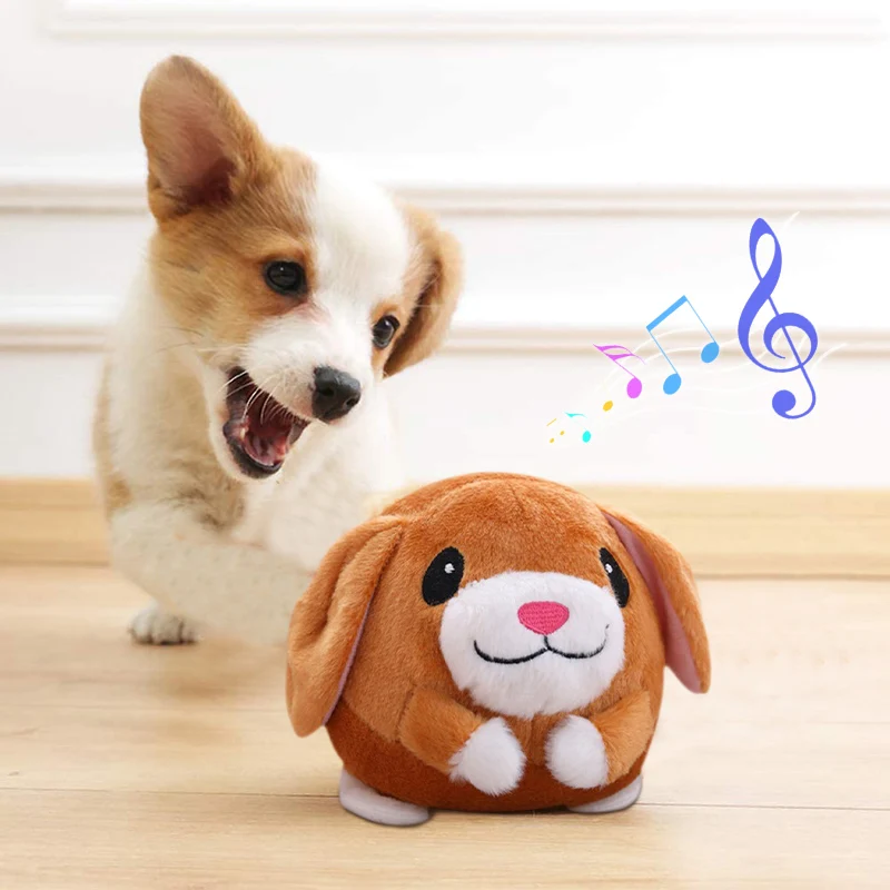 

USB Rechargeable Pet Chew Toys Dog Interactive Toys Cute Animals Plush Toy Dogs Accessoires Mascotas Perro Juguete Perro