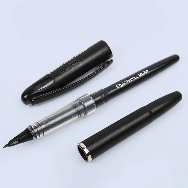 Японская гелевая ручка Pentel TRJ50 прямая жидкая большая емкость кончик утконоса