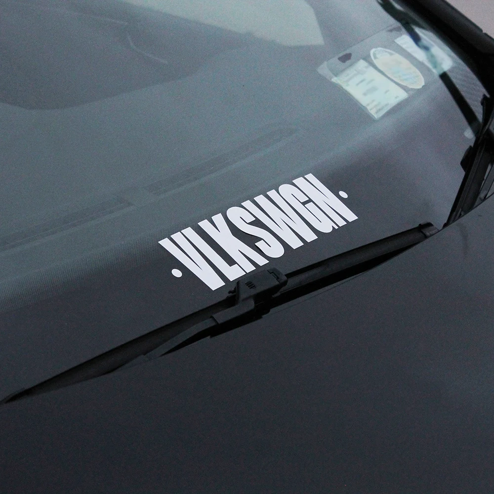 VLKSWGN слова автомобильный оконный щит бампер виниловые наклейки и для Volkswagen VW
