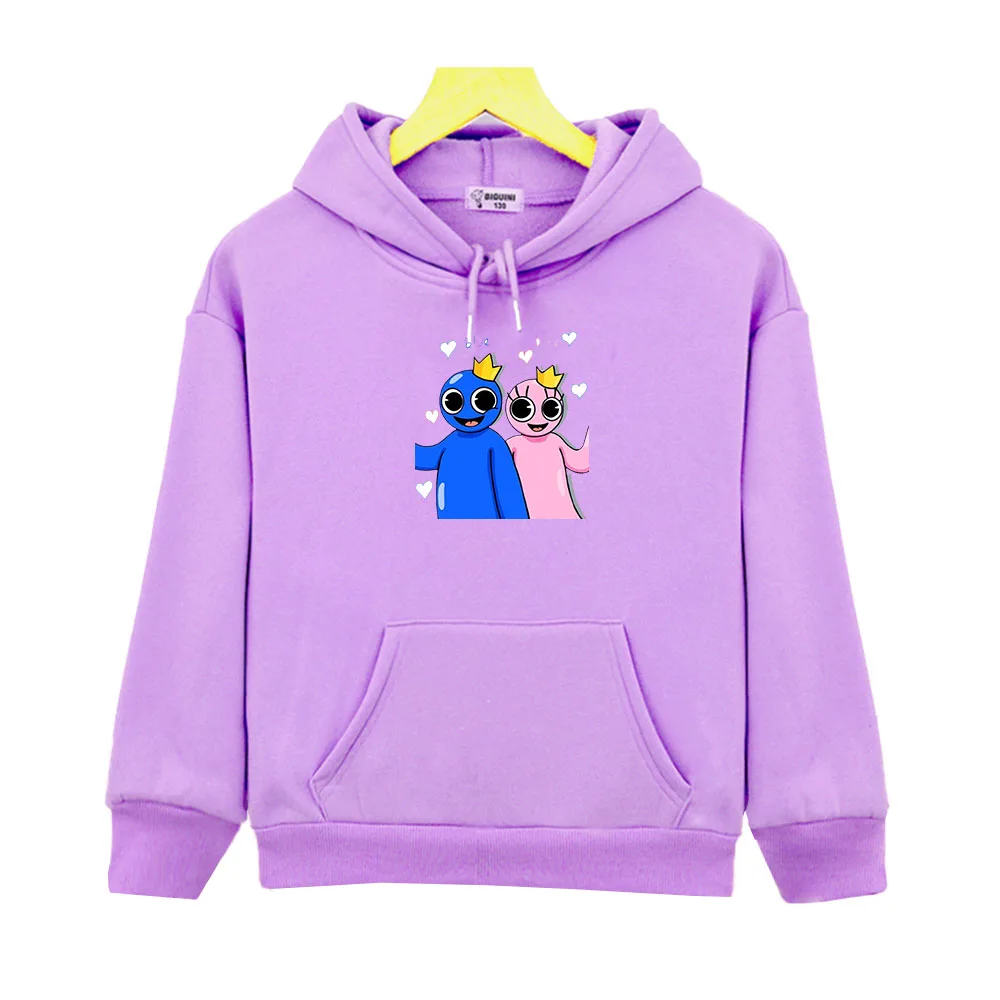 

Радужные толстовки с героями мультфильмов, милые комиксные толстовки, Женская Повседневная смешная одежда в стиле Харадзюку для мальчиков ...