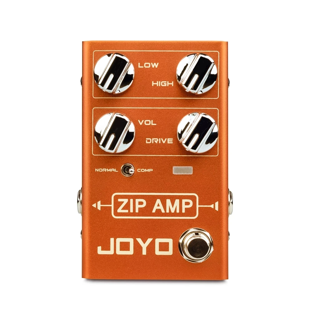 JOYO R-04 ZIP AMP Overdrive Pedal Great Gain Strong Compression Overdrive Tone Guitar Effect Pedal COMP Toggle Switch