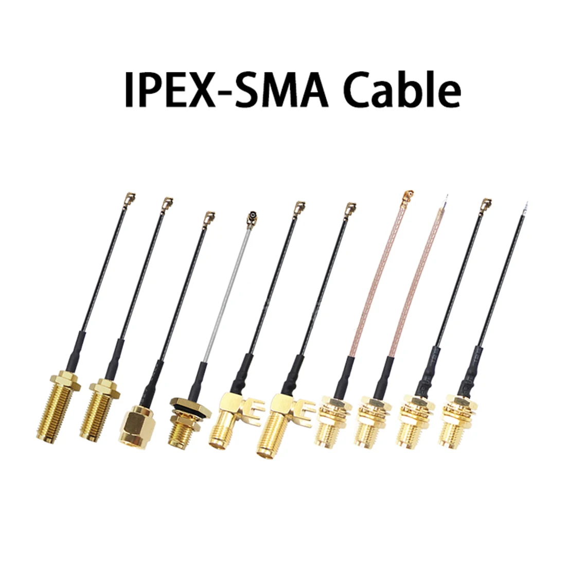 

1pc IPEX to SMA Female Cable 0.81mm/1.13mm Wifi/GSM/3G/4G/GPS Wireless Module SMA to IPX Connector
