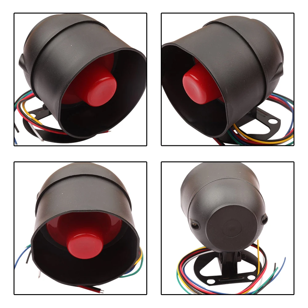 Programmable MP3 Siren for Cars Recordable MP3 Sound Alarm Siren Triggerable Audio Speaker