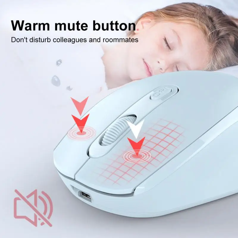 

Anti Slip Grid Roller 2.4g Wireless Office Mouse Separate Battery Long Lasting bluetooth-compatible Mouse Wireless Mouse Mouse