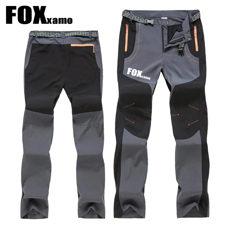 

Мужские летние брюки для рыбалки, походы, кемпинг, красивая цена, УФ-стойкие эластичные тонкие тканевые дышащие свободные треккинговые велосипедные брюки