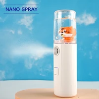 30ml mini nano mist facial sprayer beauty instrument usb humidifier rechargeable nebulizer face steamer moisturizing beauty tool