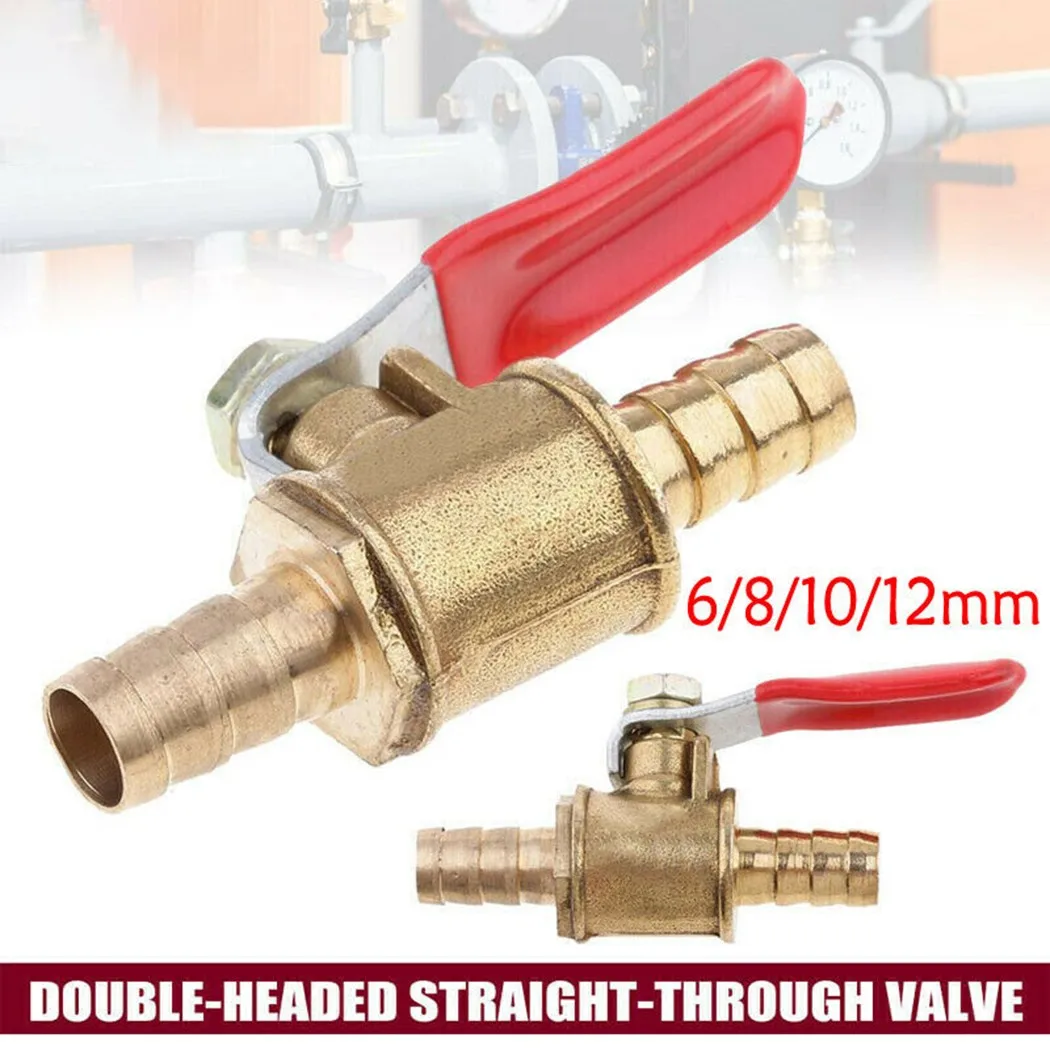 

Brass Small Ball Valve 6/8/10/12 MmFemale/Male Thread Brass Valve Connector Joint Copper Pipe Fitting Coupler Adapter
