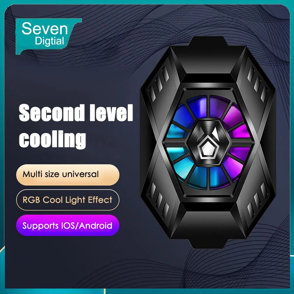 

Mobile Phone Accessories Game Heat Sink Small And Mini Turbine Silent Air Duct Semiconductor Heat Sink Mobile Phone Radiator