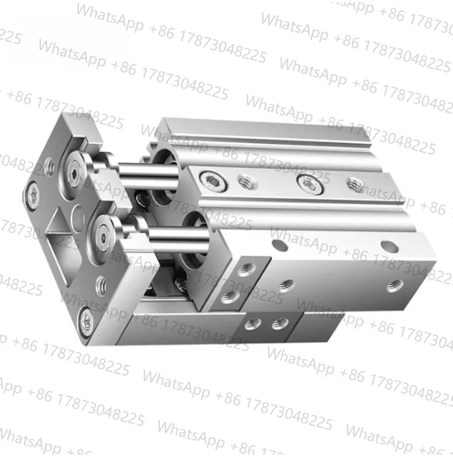 Фото MXS6 MXS8 MXS12 MXS16 MXS20 MXS25 SMC Пневматический направляющий стол Пневматический цилиндр Рельсовый воздушный цилиндр №5