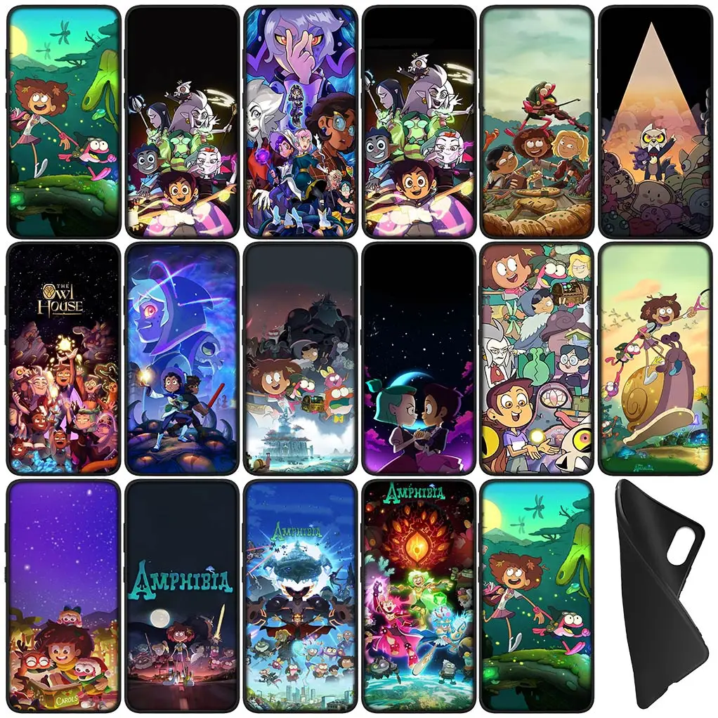 Чехол для телефона The Owl House Amphibia Coque OPPO A17 A15 A16 A3 Pro A40 A60 A80 A79 A95 A94 A74 A78 A58 A38 A57 4G 5G Soft Case