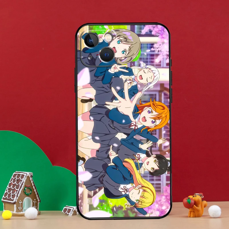 Любовь живет, суперзвезда Лиэлла, чехол для телефона Anime для iPhone 12 13 Mini SE 2020 6S 7 8 Plus X XR XS 11 14 Pro Max задняя крышка оболочка.