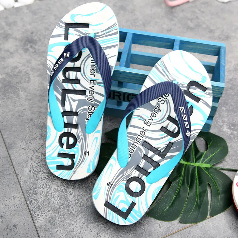 

Free Shipping 2022 Summer New Mens Printing Slippers Man Fashion Designer Beach Sandals Wholesale Size 39-45