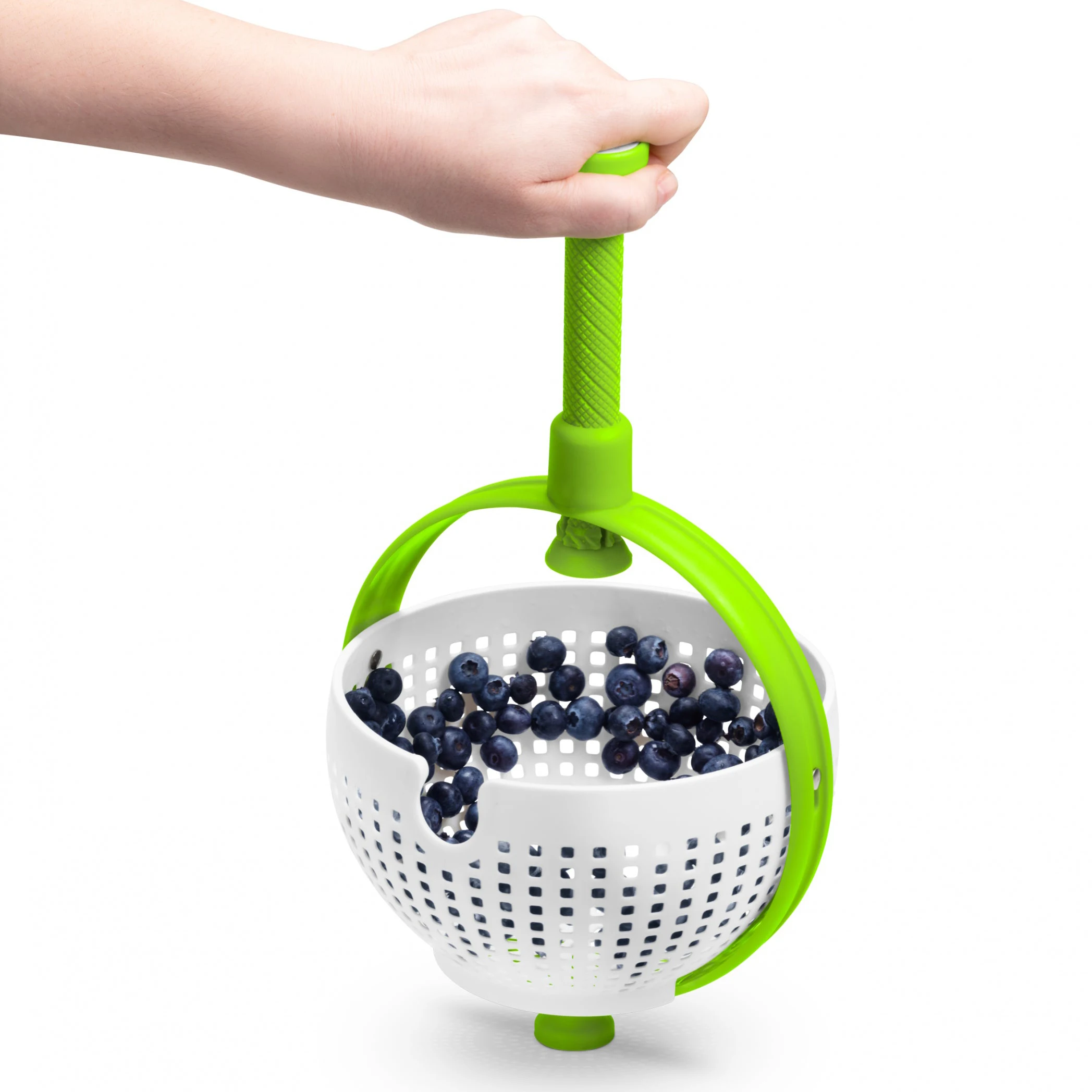 

Rotating Vegetable Moldes De Silicona Washing Basket Draining with Handle for Kitchen Tool Colander Salad Spinner Drain Basket