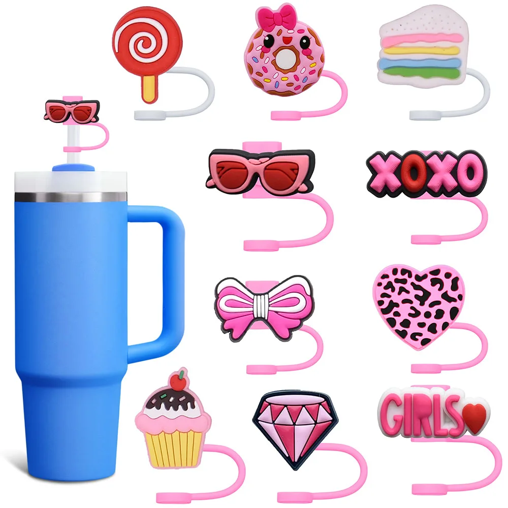 1-6 шт. многоразовая силиконовая крышка для очков в форме сердца 8-10 мм