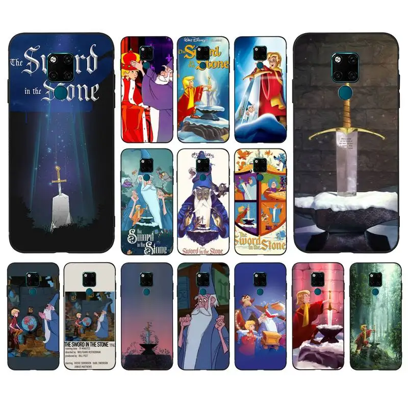 

Disney The Sword in the Stone Phone Case for Huawei Mate 20 10 9 40 30 lite pro X Nova 2 3i 7se
