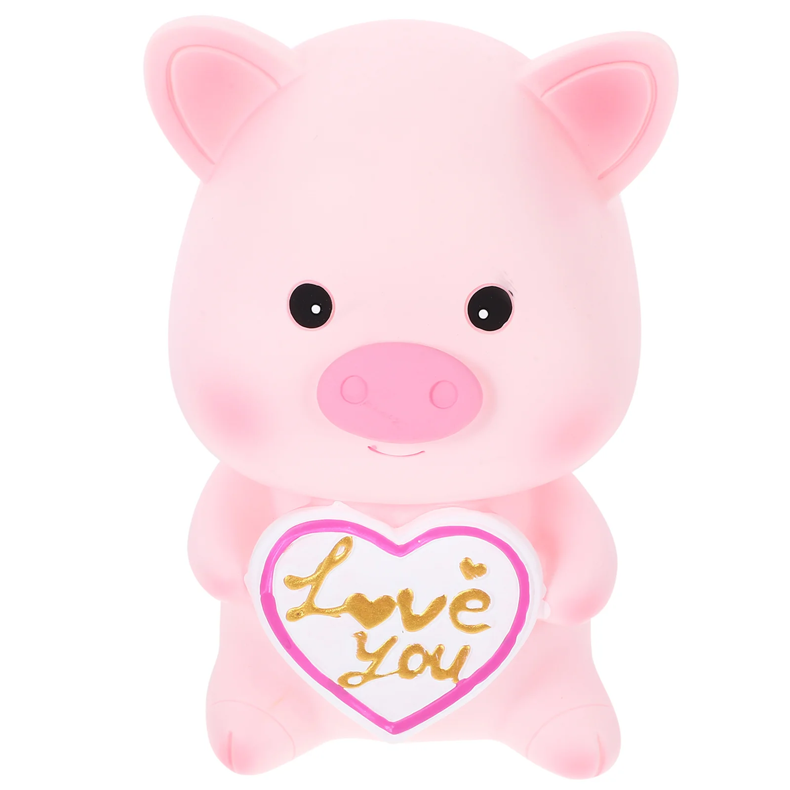 

Cartoon Piggy Bank Cute Coin Bank Shaped Money Jar Desktop Saving Pot