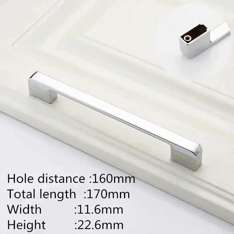 

Цинковые черные ручки для шкафов Odavis