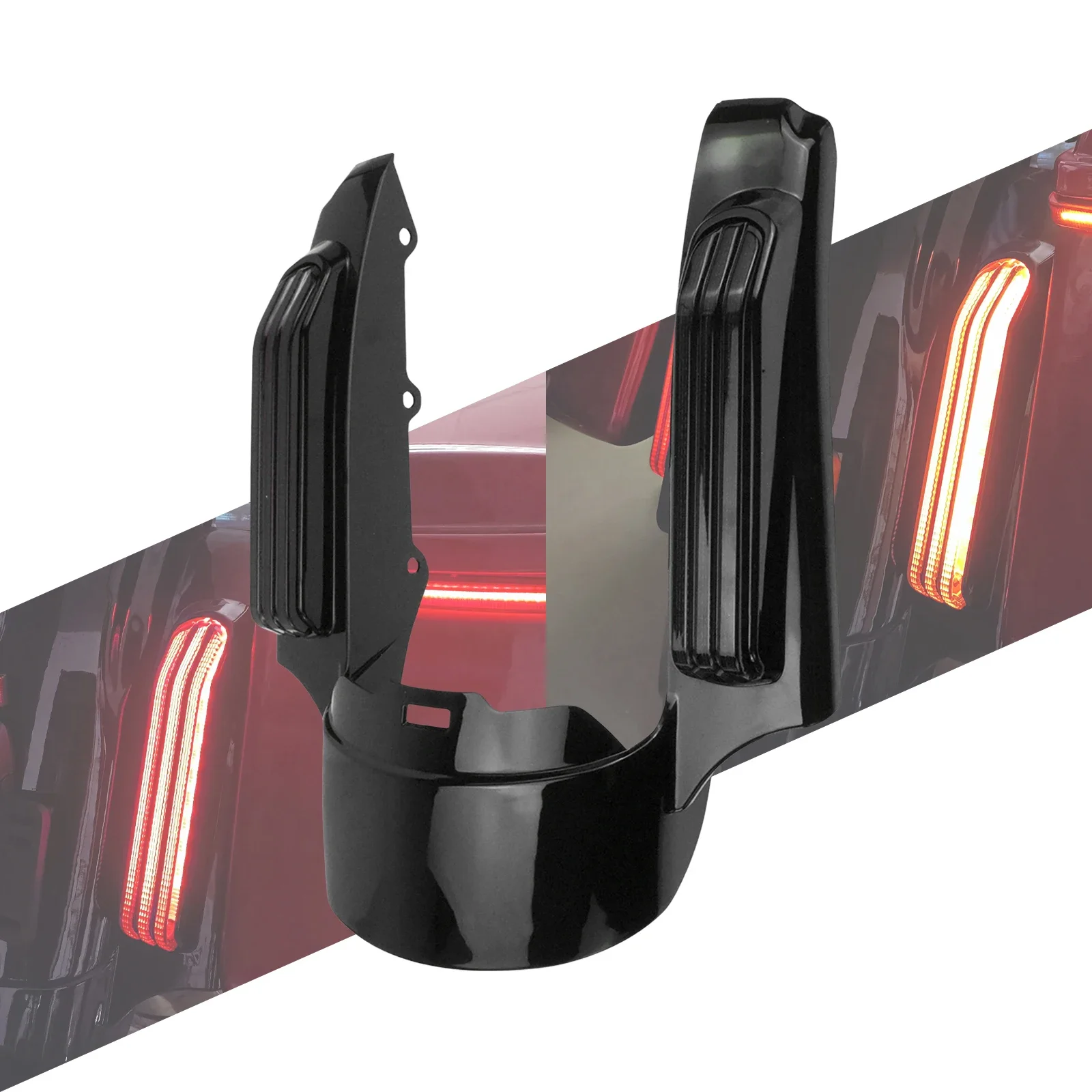 

Заднее крыло для мотоцикла, тормозной сигнал, сигнал поворота для Harley Touring Road Street Electra Glide FLHR 2009-2013