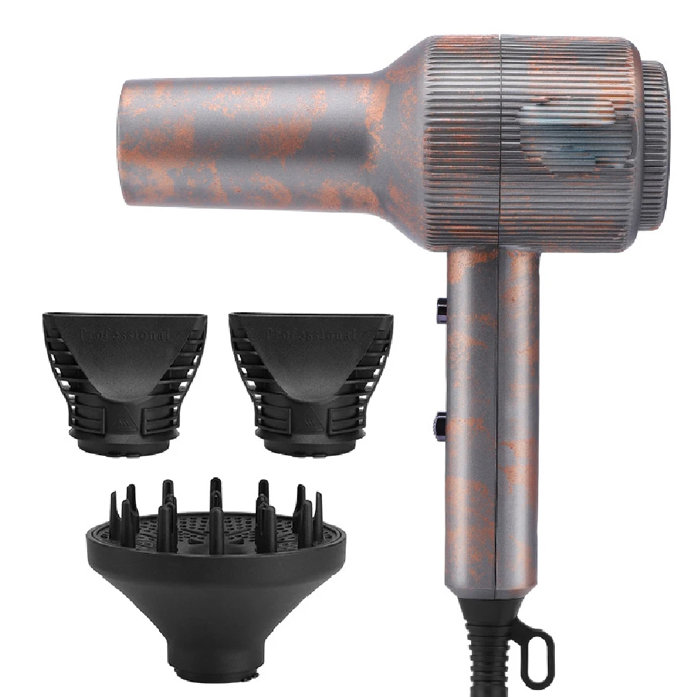 

2000W Professional Powerful Hair Dryer Fast Heating Hot And Cold Adjustment Ionic Air Blow Dryer with Air Collecting Nozzel 220V