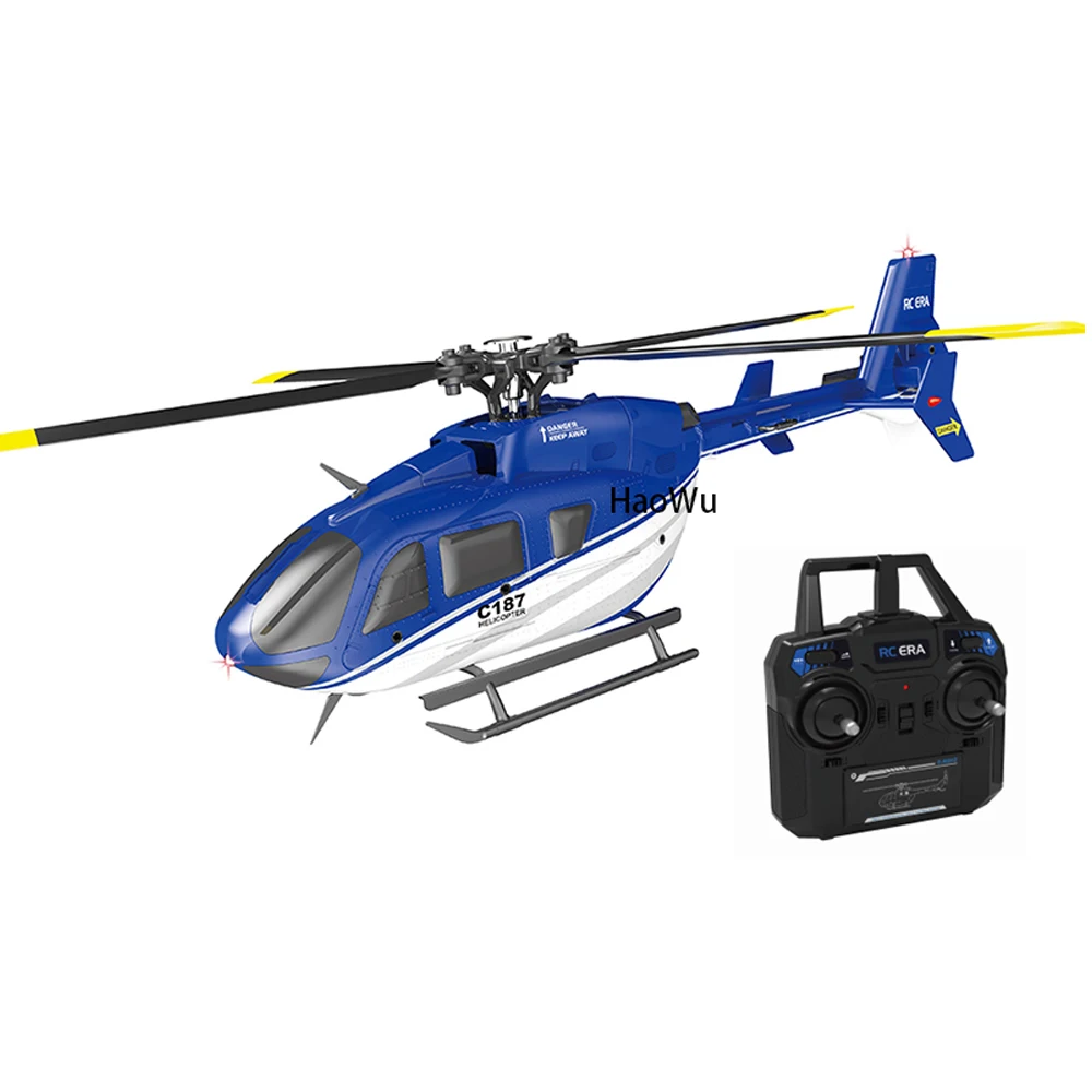 

RC EAR C187 2,4G 4CH 6-осевой гироскоп высота удержания Flybarless EC135 Масштаб RC вертолет RTF