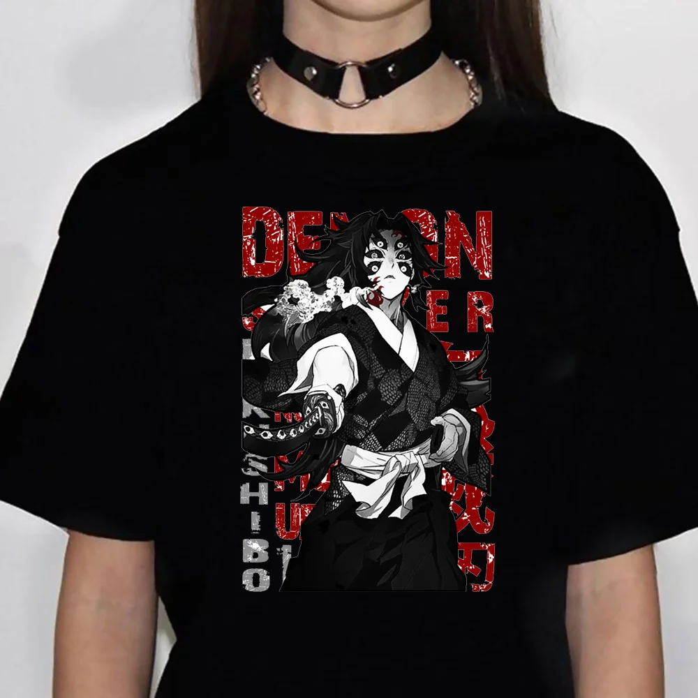 

Kokushibo Demon Slayer Kimetsu No Yaiba top women harajuku top female 2000s clothes