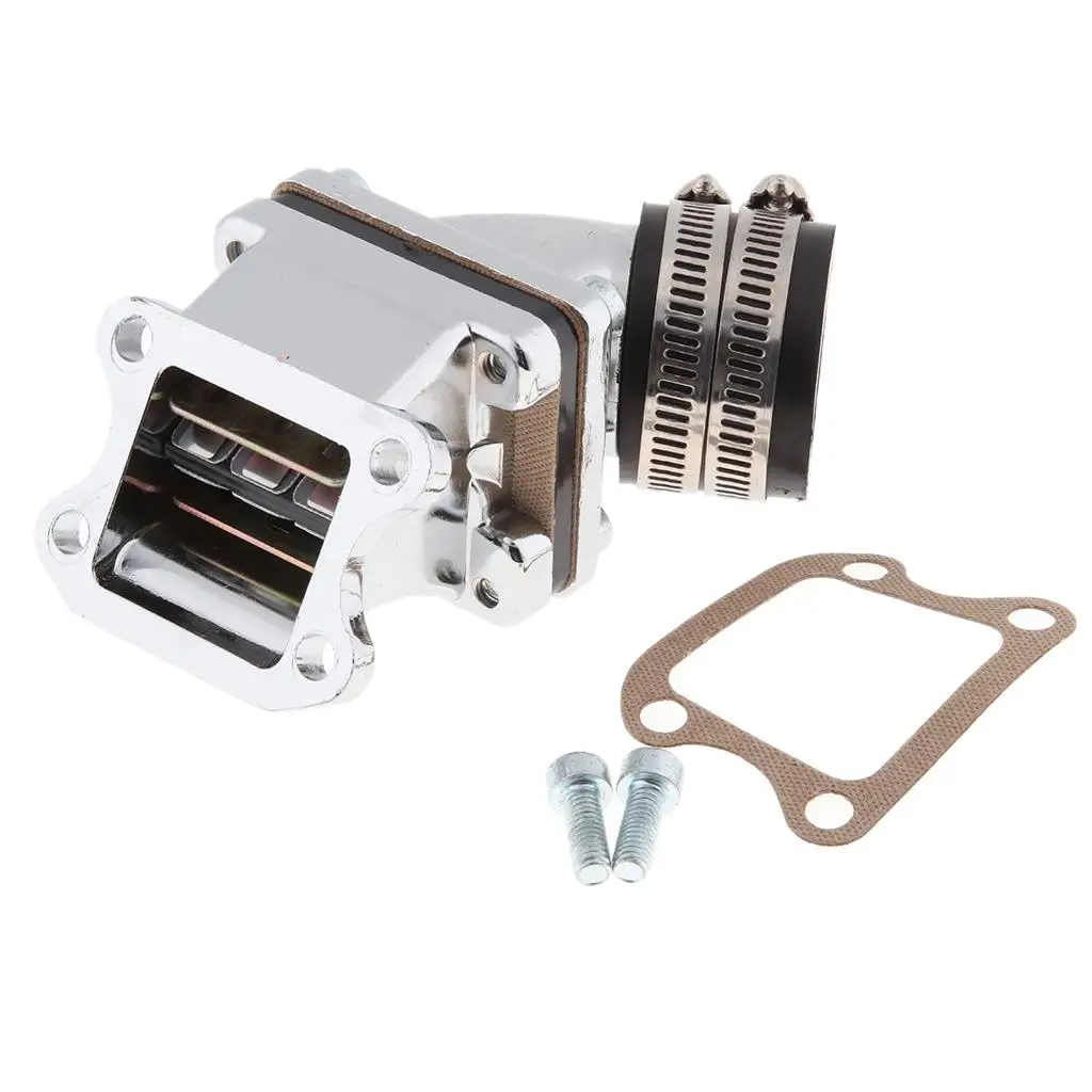 Впускной карбюратор впускного отверстия серебристый для мотоцикла скутера JOG50