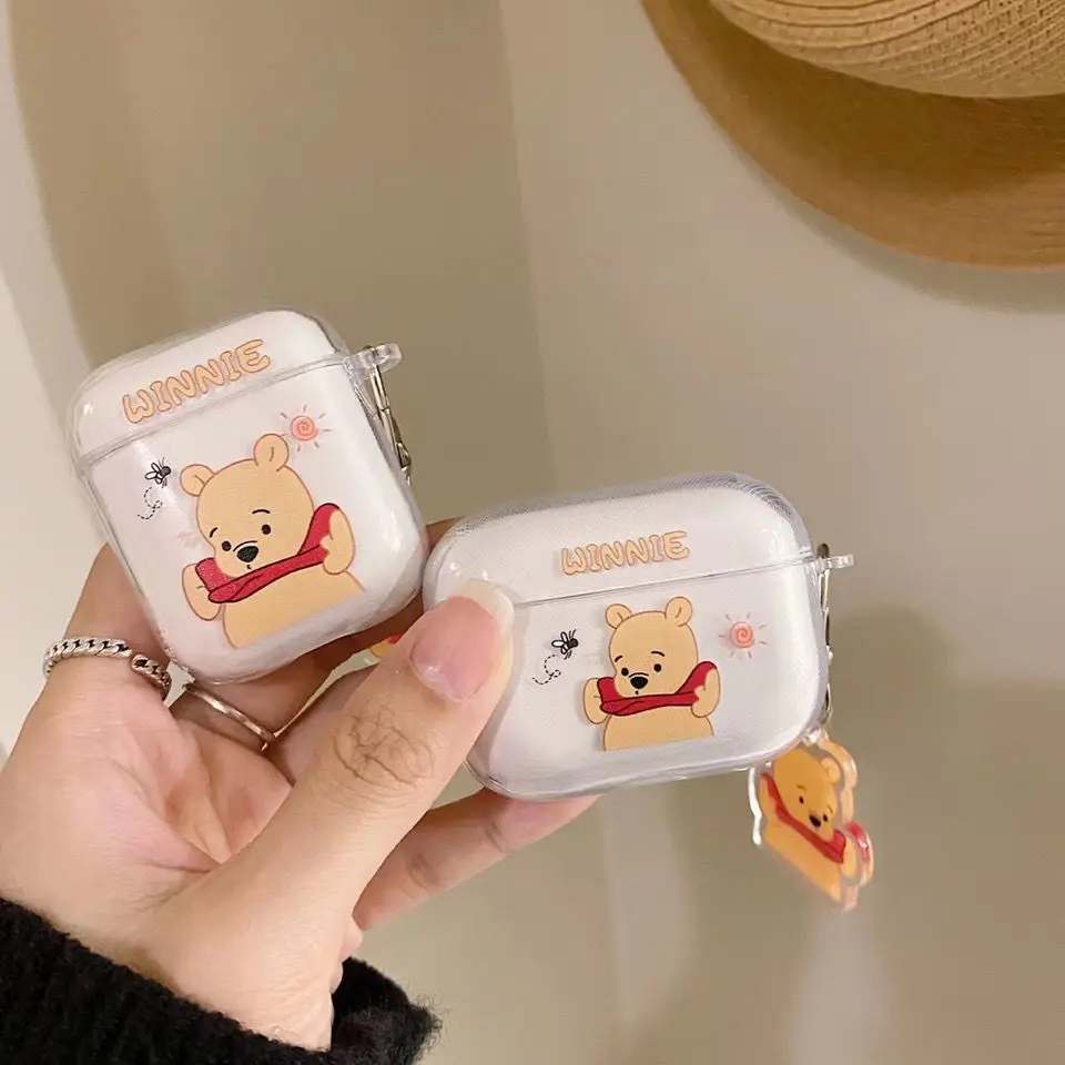 Прозрачный силиконовый чехол для наушников Apple Airpods 1 2 Pro | Электроника