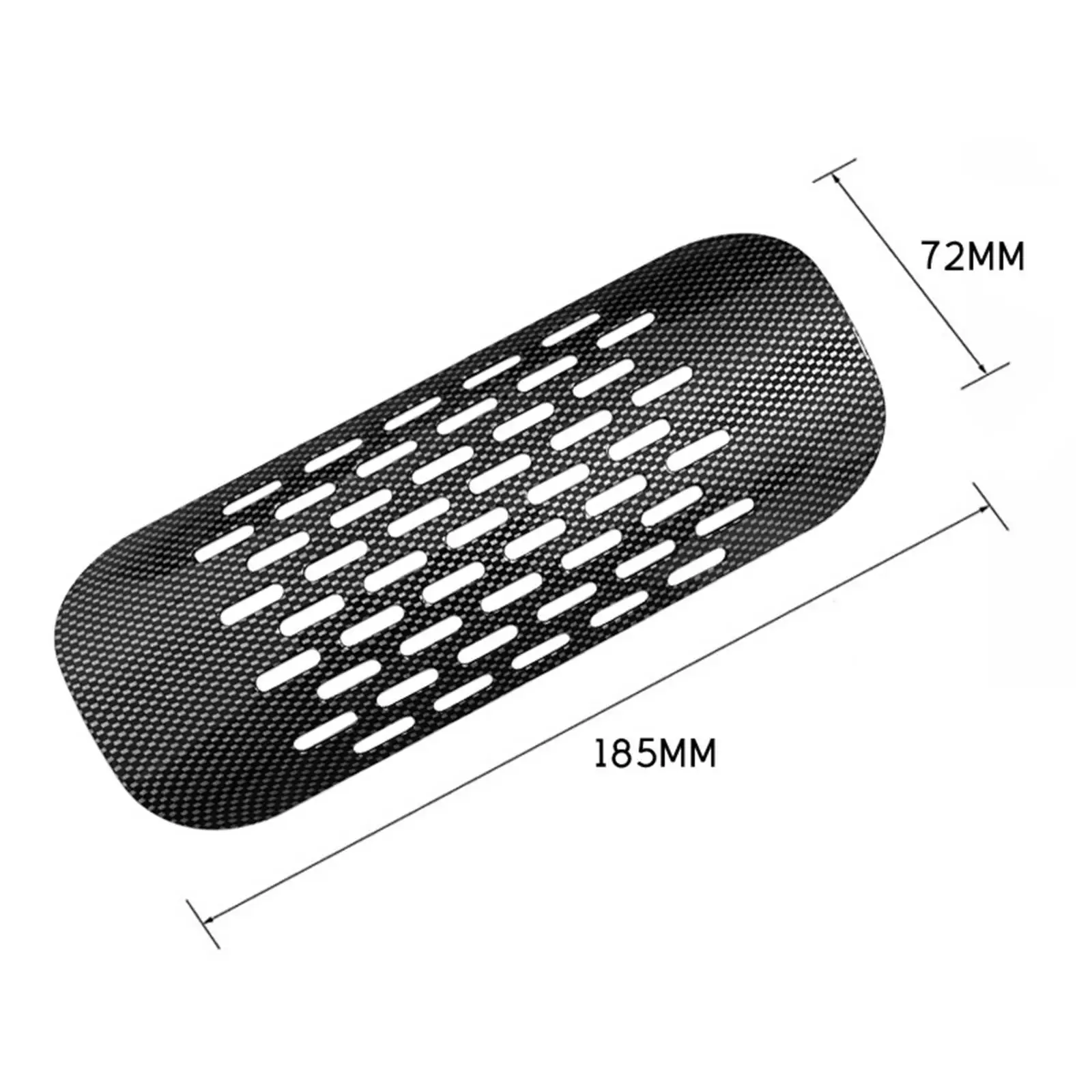 Выхлопной глушитель трубы тепловой протектор с зажимами для Prince